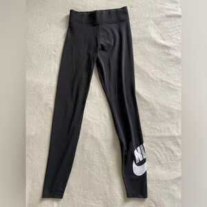 Nike Kids Leggings with White Logo